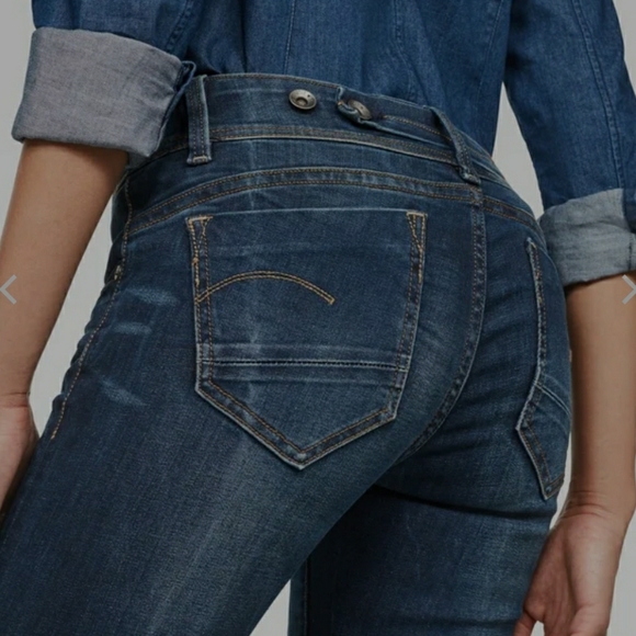 G-Star Raw Midge Saddle Straight Jeans - Picture 1 of 6